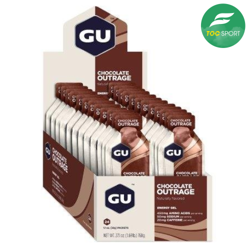 Hộp Gel GU - Vị Sô Cô La Nguyên Chất - Ảnh 2