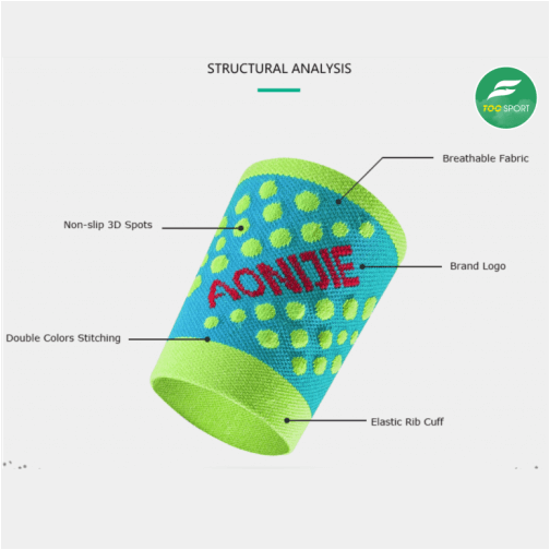 Vải lau mồ hôi Aonijie E4098 - Ảnh 3