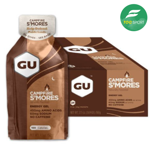 Hộp Gel GU - Vị Campfire S'mores