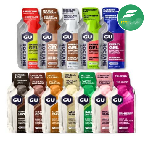 Hộp tổng hợp Gel GU và Gel GU - Roctane