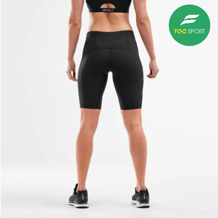QUẦN ĐÙI BÓ CƠ NỮ 2XU MCS RUN COMPRESSION SHORT WA5334b - Ảnh 4