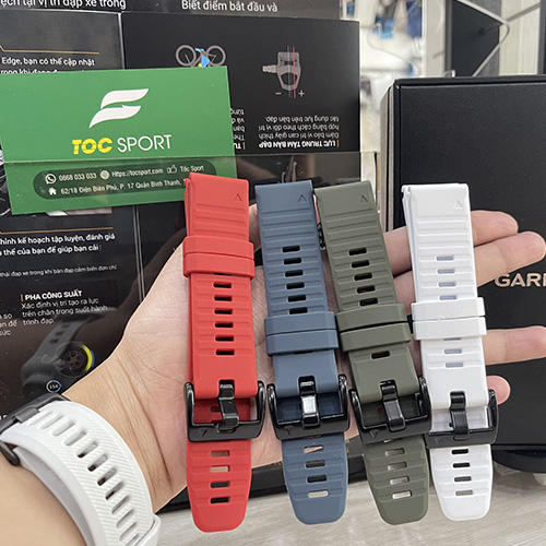 Dây đồng hồ Garmin quickfit 22mm Fenix 6, Fenix 5, Forerunner 945 - Ảnh 2